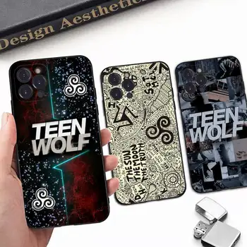 Калъф за телефон Teen Wolf за iPhone 8 7 6 6S Plus X SE 2020 XR XS 14 11 12 13 Mini Pro Max Мобилен Калъф